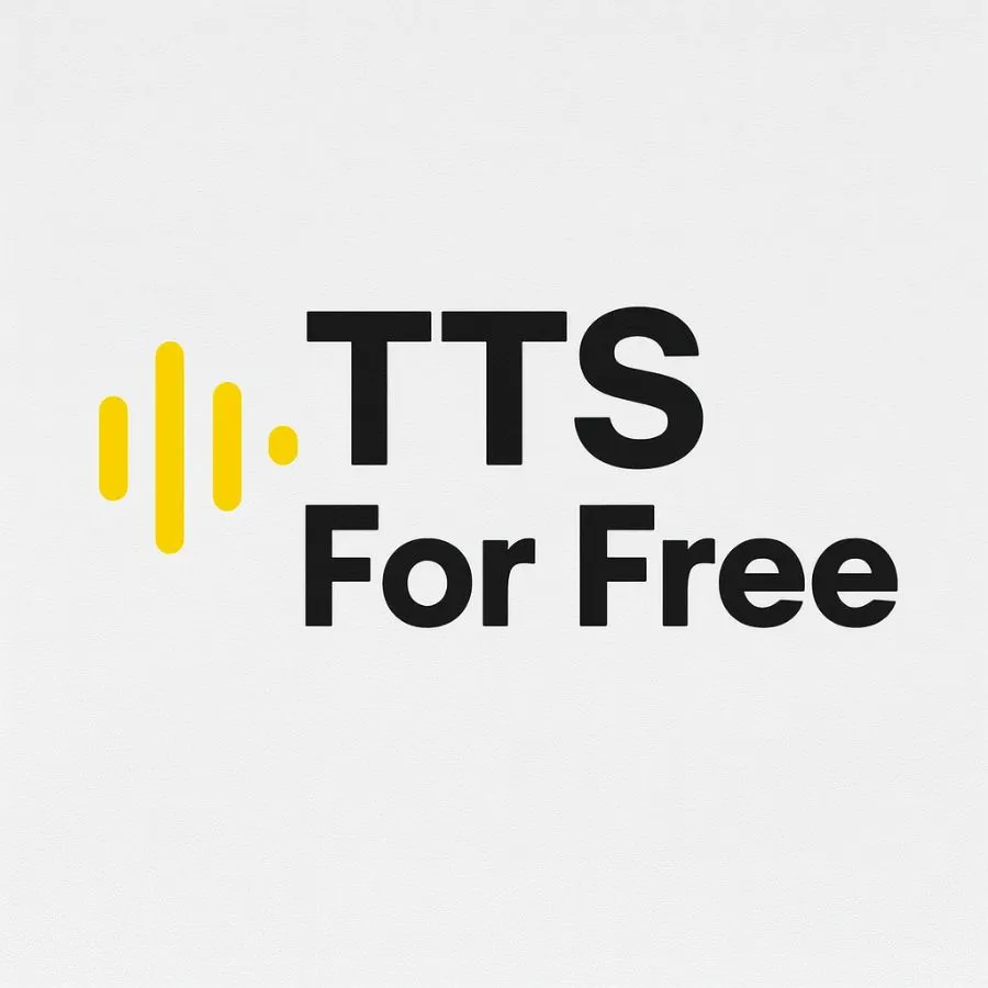 TTS For Free Logo